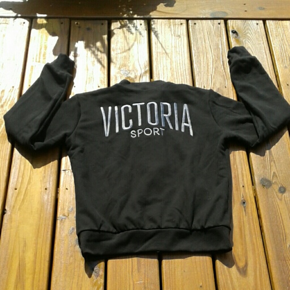 Victoria's Secret Tops - Bomber sweatshirt jacket